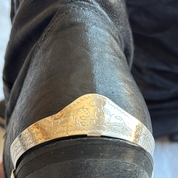 Dingo Black Cowboy Boots - Picture 6 of 6